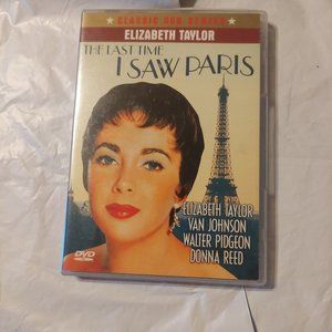 The Last Time I saw Paris DVD